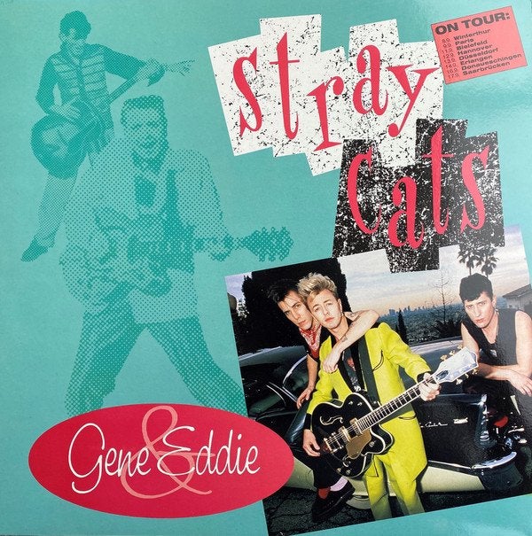 Stray Cats – Gene & Eddie Vinyl, 12", Maxi-Single Rockabilly, Ophalen of Verzenden, Zo goed als nieuw, Cd of Plaat