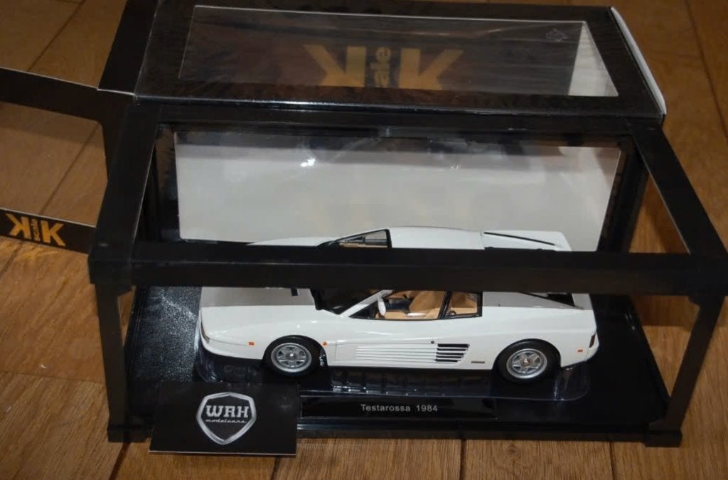 1:18 FERRARI TESTAROSSA US Miami Vice KK models in box WRH, Verzenden, Zo goed als nieuw, Auto, Overige merken