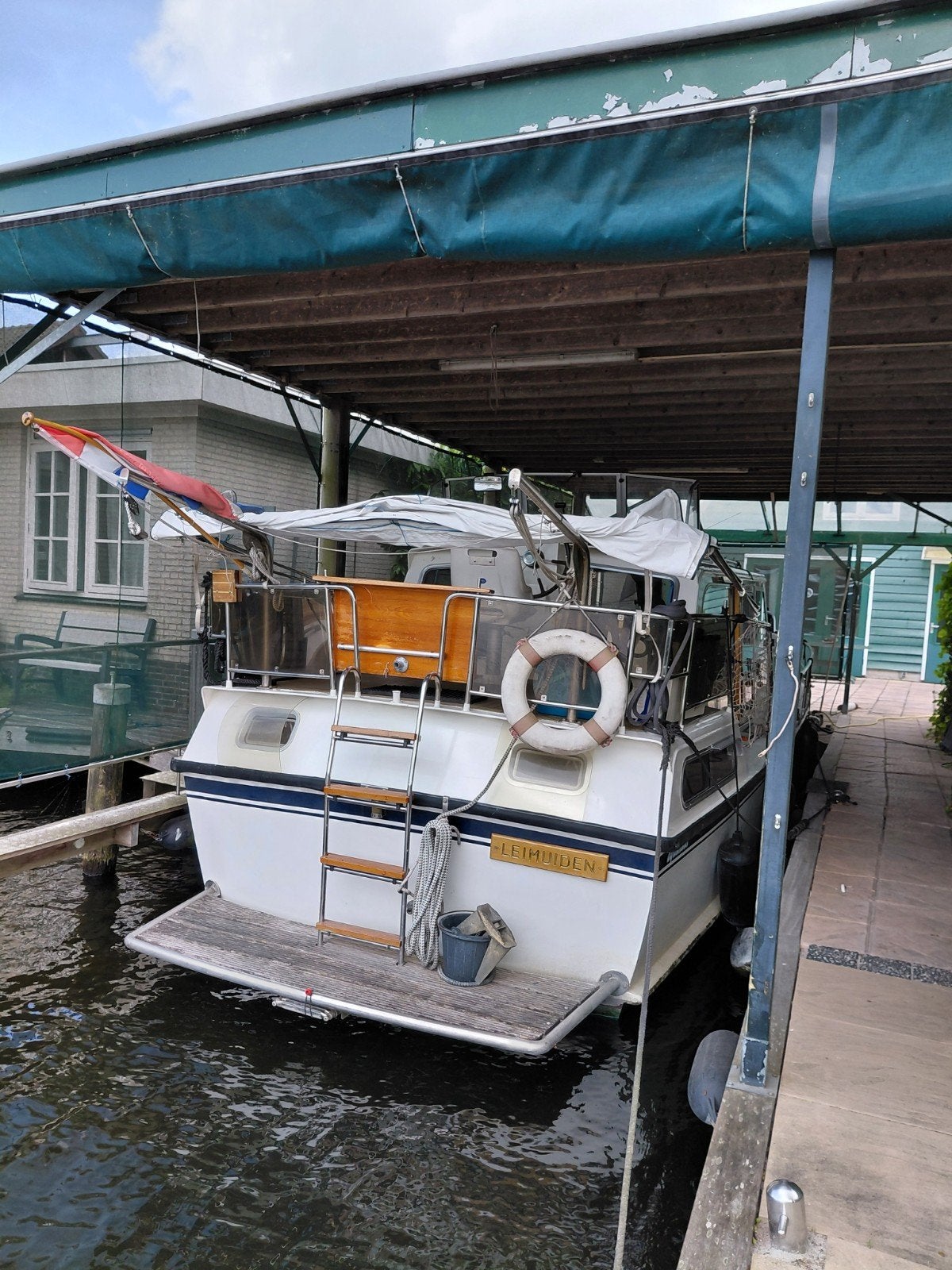 Te koop aquanaut 10m met zwemplateau, Watersport en Boten, Ophalen, Staal, Koelkast