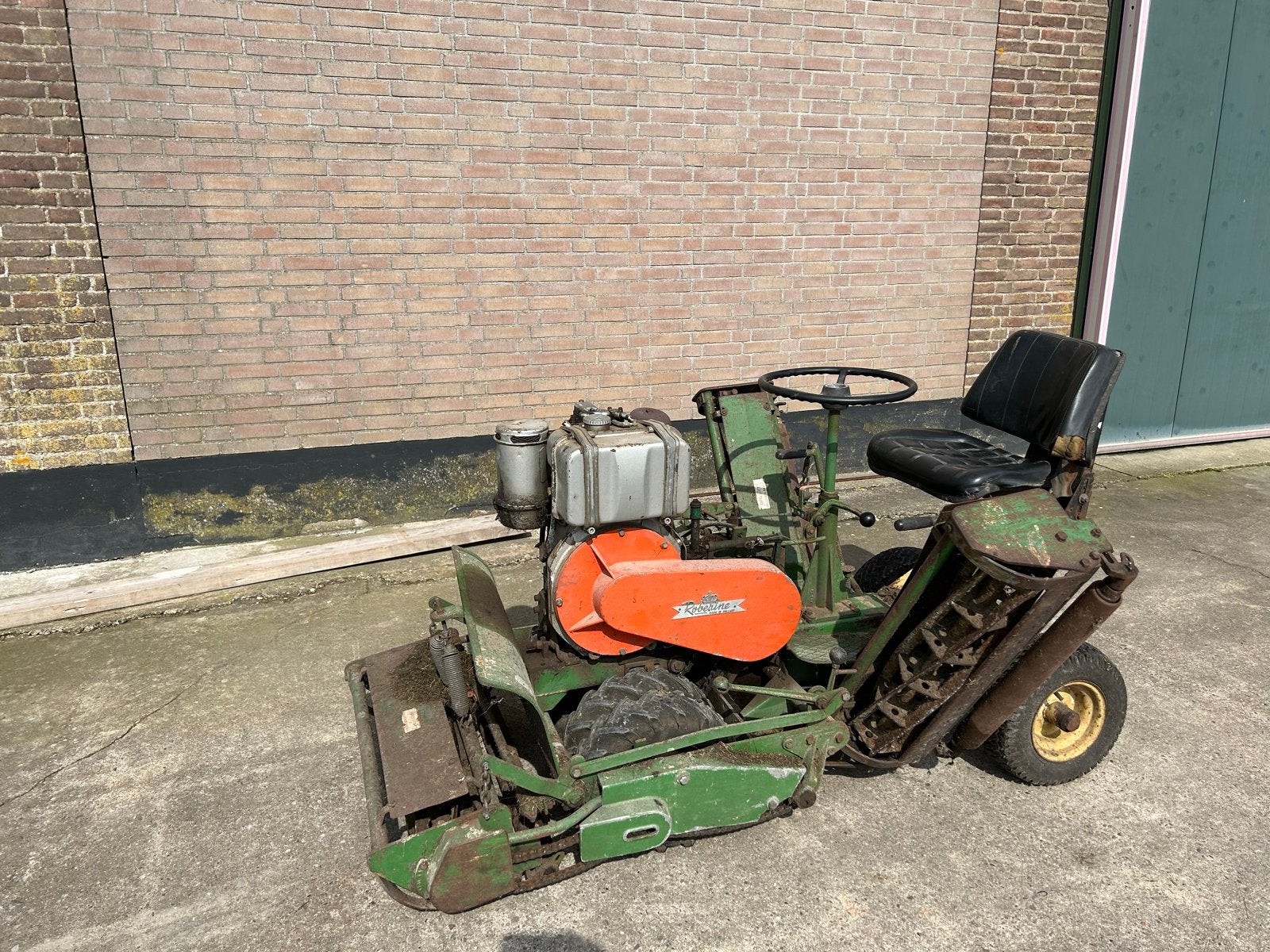 Roberine Kooimaaier met dieselmotor, Tuin en Terras, Kooimesmaaier, Ophalen, Gebruikt, Benzine-grasmaaier