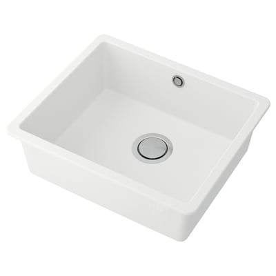 Spoelbak Ikea Kilsviken, Wit, Nieuw, Minder dan 100 cm, 25 tot 50 cm