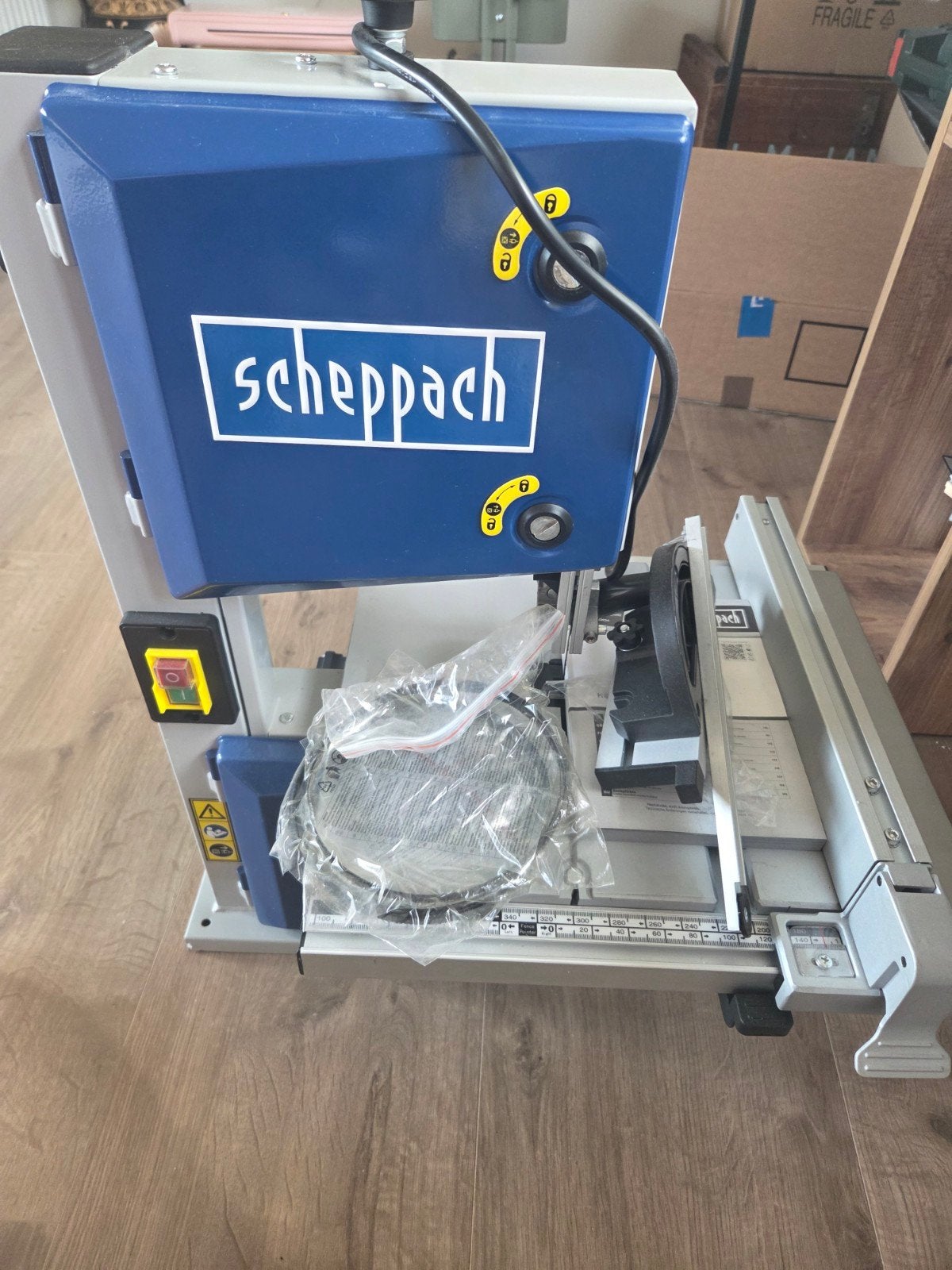 Scheppach HBS30 Lintzaag - Zo goed als nieuw, Ophalen, Scheppach, Nieuw, 30 tot 70 mm