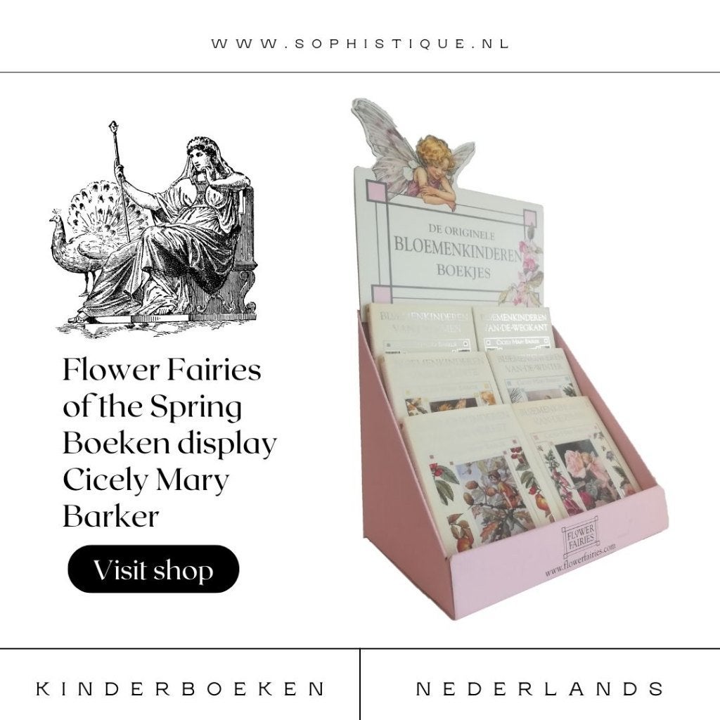 Flower Fairies of the Spring boekendisplay | Cicely M.Barker, Ophalen of Verzenden, Zo goed als nieuw