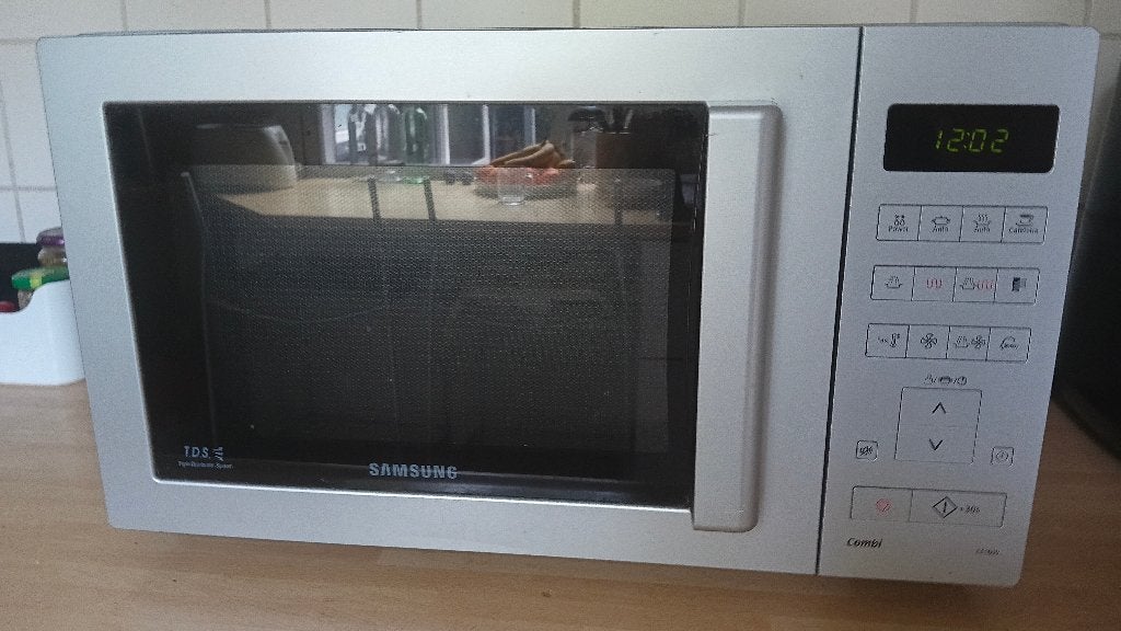 Samsung combi magnetron, Combimagnetron, Verzenden, Hete lucht, Zo goed als nieuw