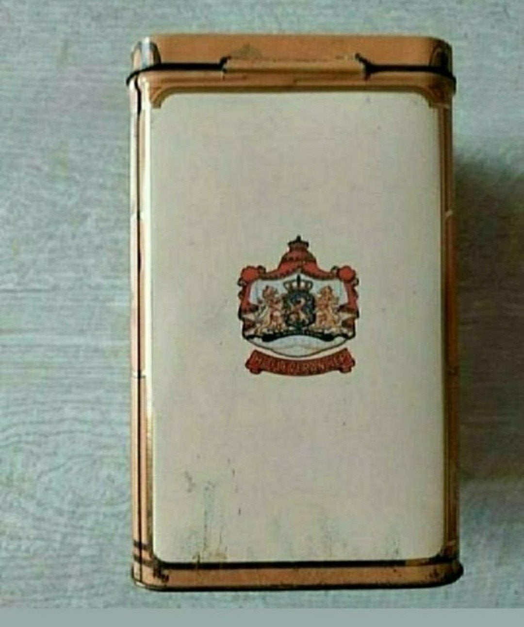 Albert Heijn,koffiebranders,Zaandam,1895,wapen,koffie,Blik, Ophalen of Verzenden, Gebruikt, Overige