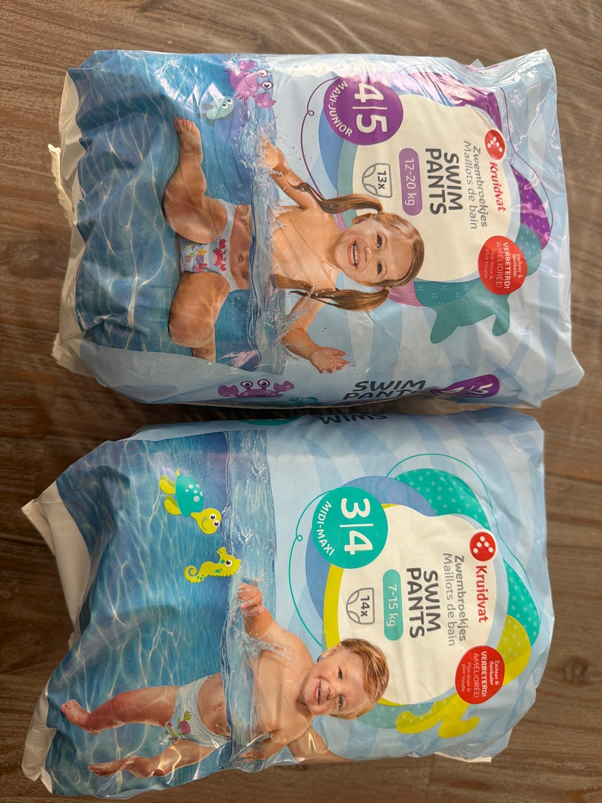 Nieuwe Kruidvat Zwemluiers - 2 Verpakkingen, Ophalen of Verzenden, Nieuw