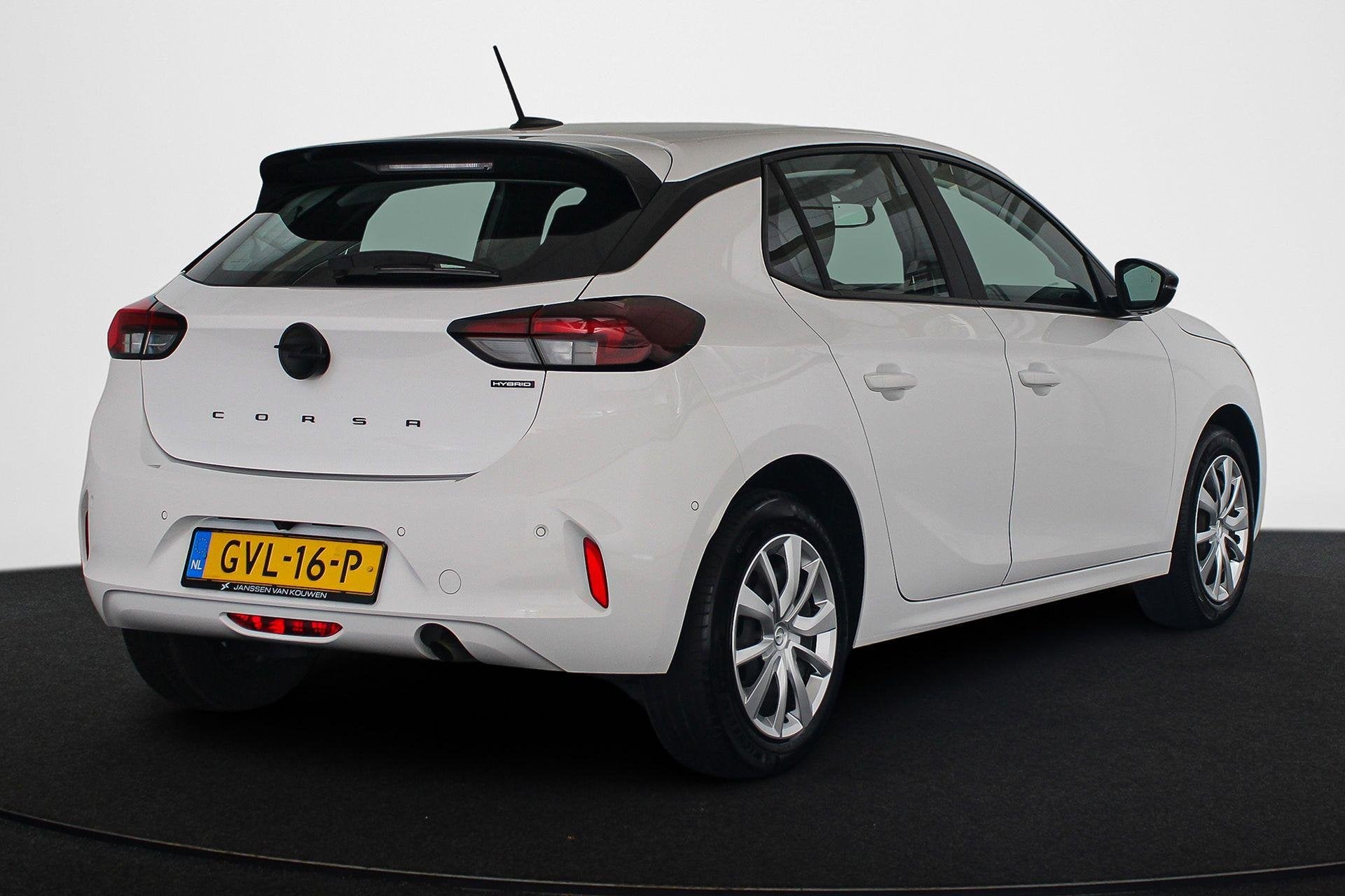 Opel Corsa 1.2 Turbo Hybrid Edition Stoel-Stuurverwarming Ac, Auto's, Opel, Stof, Gebruikt, 1199 cc, 610 kg