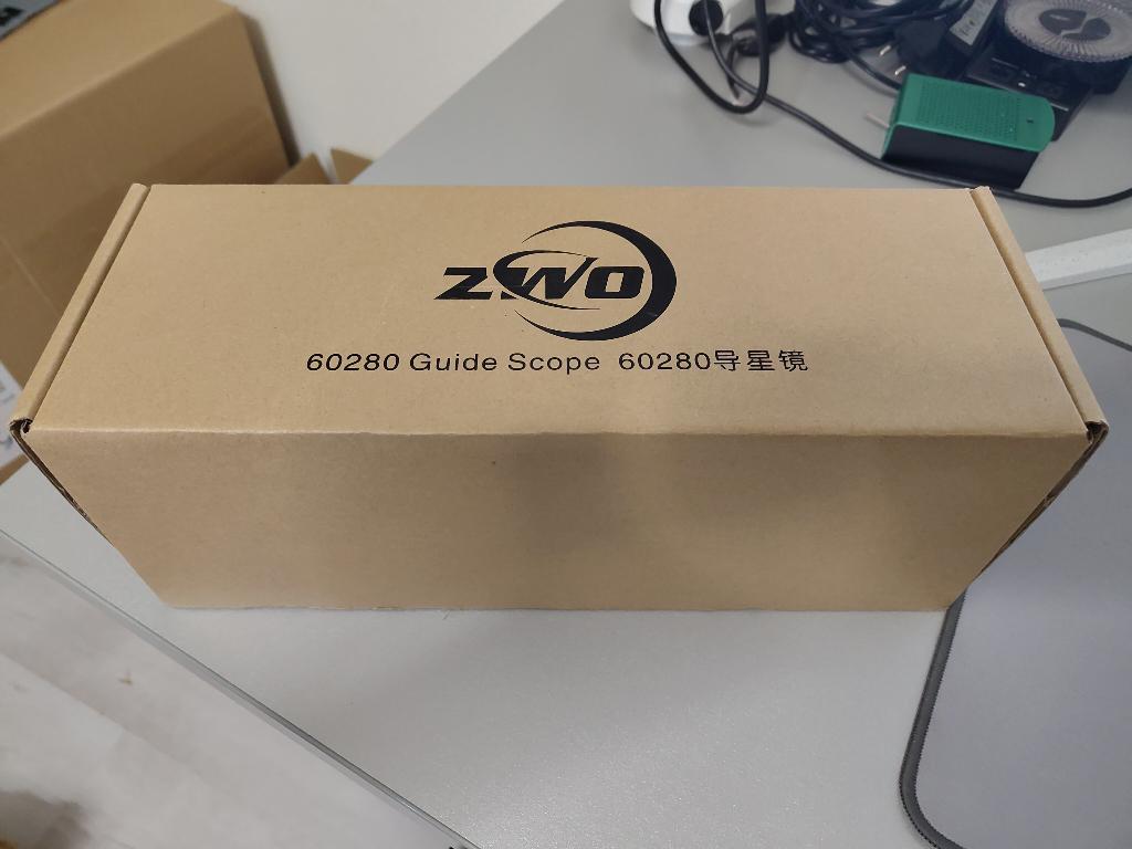 ZWO 60280 Guidescope, Ophalen of Verzenden, Zo goed als nieuw, Minder dan 80 mm, Lenzentelescoop (refractor)