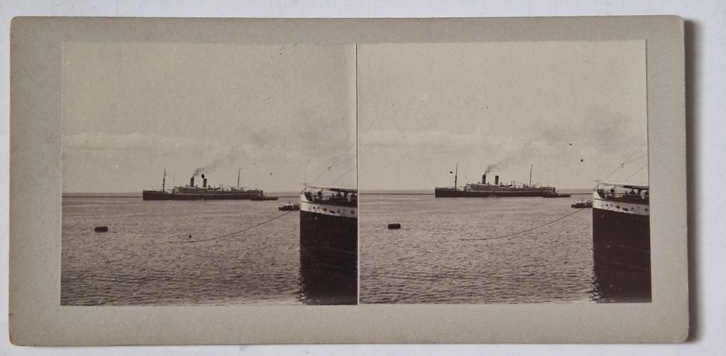 Stereofoto Nederlands Indië S.S De Witt 1910/20's, Gebruikt, Verzenden, Foto, Voor 1940