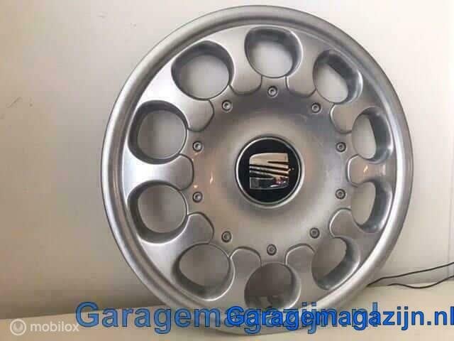 Wieldop 15 inch Seat Toledo Leon 1MO601147CG Origineel, Auto diversen, Wieldoppen, Gebruikt, Ophalen of Verzenden