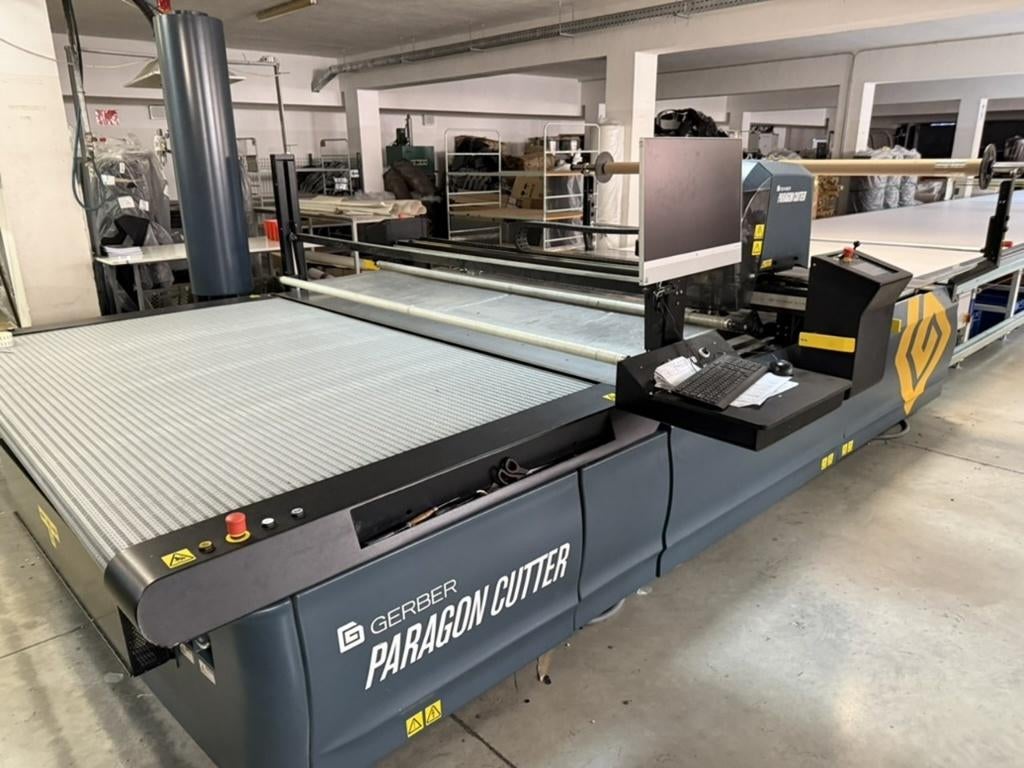 Fabric cutting machine GERBER PARAGON CUTTER, Ophalen, Gebruikt, Textiel, Machine