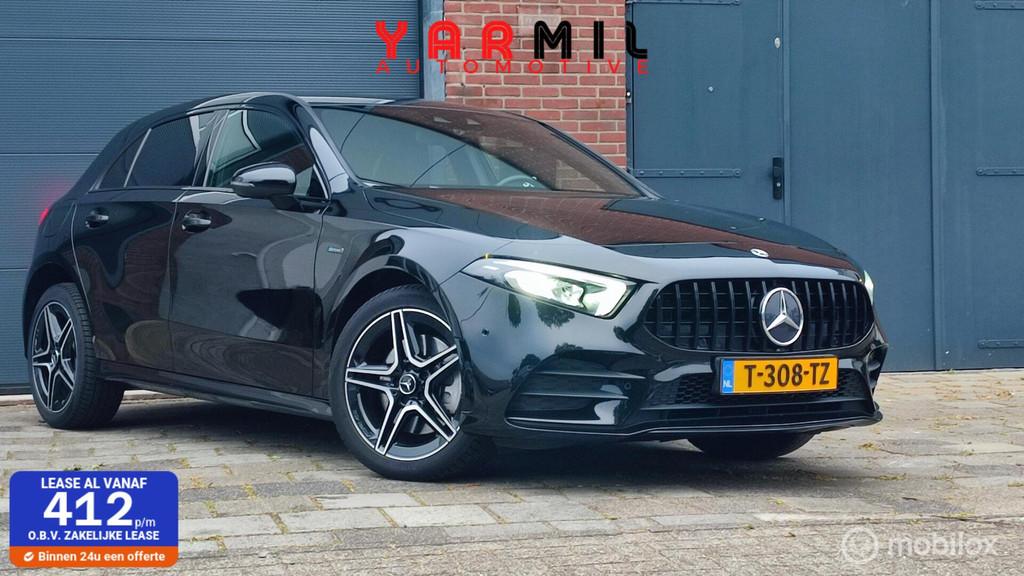 Mercedes A-klasse 250 e Premium AMG LINE NIGHT DEALER ONDERH, Gebruikt, Euro 6, 4 cilinders, Zwart