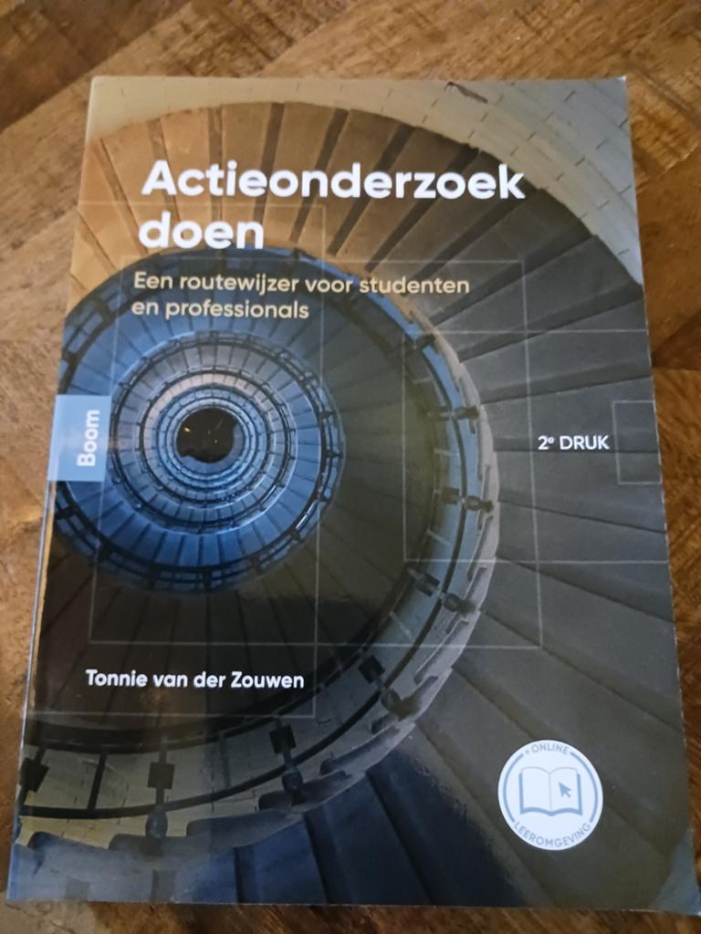 Actieonderzoek doen - 2e druk - T. van der Zouwen, Boeken, Studieboeken en Cursussen, Gamma, HBO, Ophalen of Verzenden, Tonnie van der Zouwen