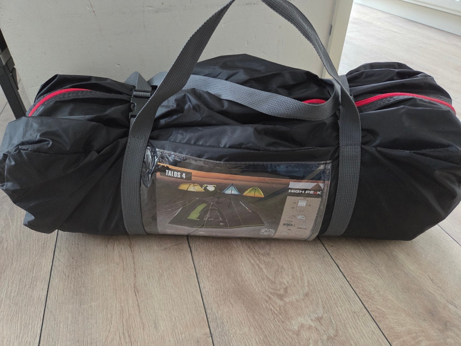 High Peak Talos 4 tent (4-persoons) - Nieuw!, Ophalen of Verzenden, Nieuw, Tot en met 4
