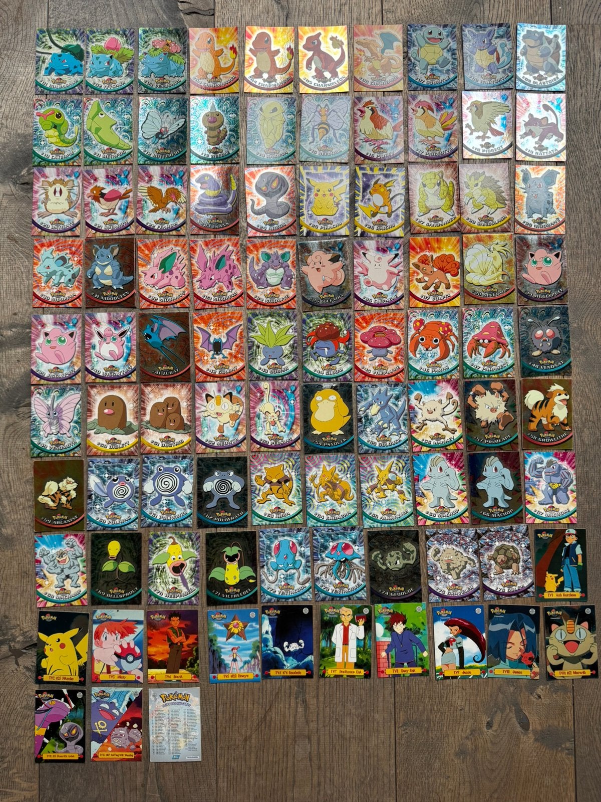 Vintage Pokémon Topps Trading Cards, Ophalen, Gebruikt