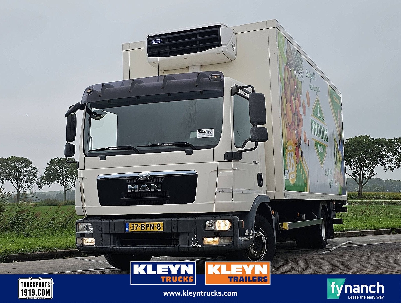 M.A.N. 12.220 TGL koelwagen carrier, Auto's, Automaat, MAN, Wit, 14 km/l