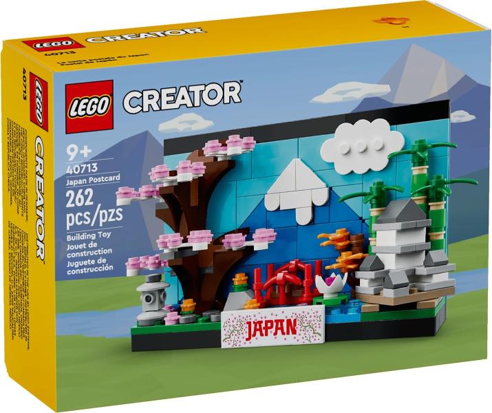 Lego | Creator |Ansichtkaart van Japan | 40713, Lego, Lego, Nieuw, https://legohouse.com/en-gb/info/contact-us/