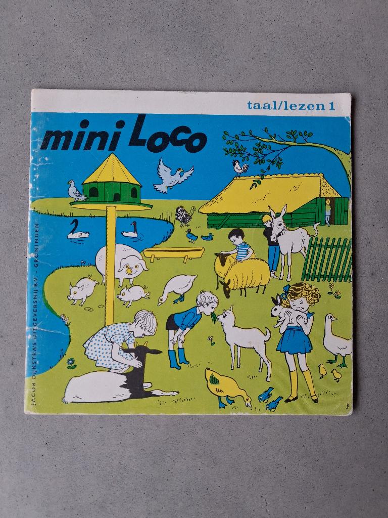 Mini loco boekje - vintage!, Ophalen of Verzenden, Gebruikt, Taal en Lezen