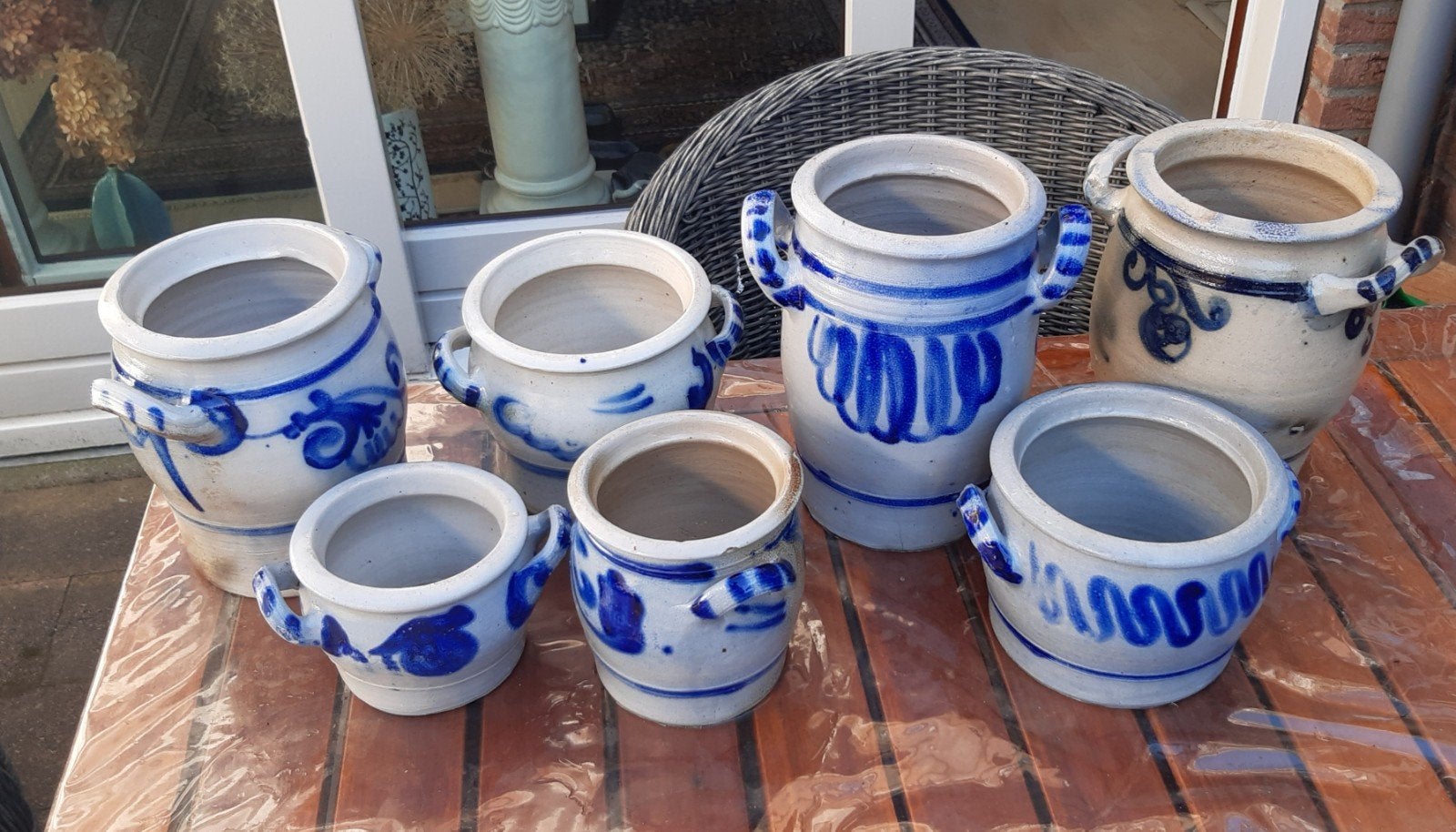 Keulse potten, Ophalen, Rond, Aardewerk, Minder dan 40 cm