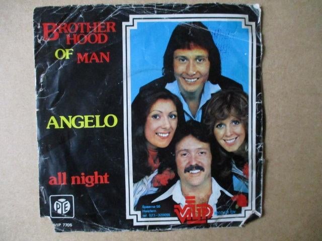 s0910 brotherhood of man - angelo, Ophalen, Gebruikt, Overige genres