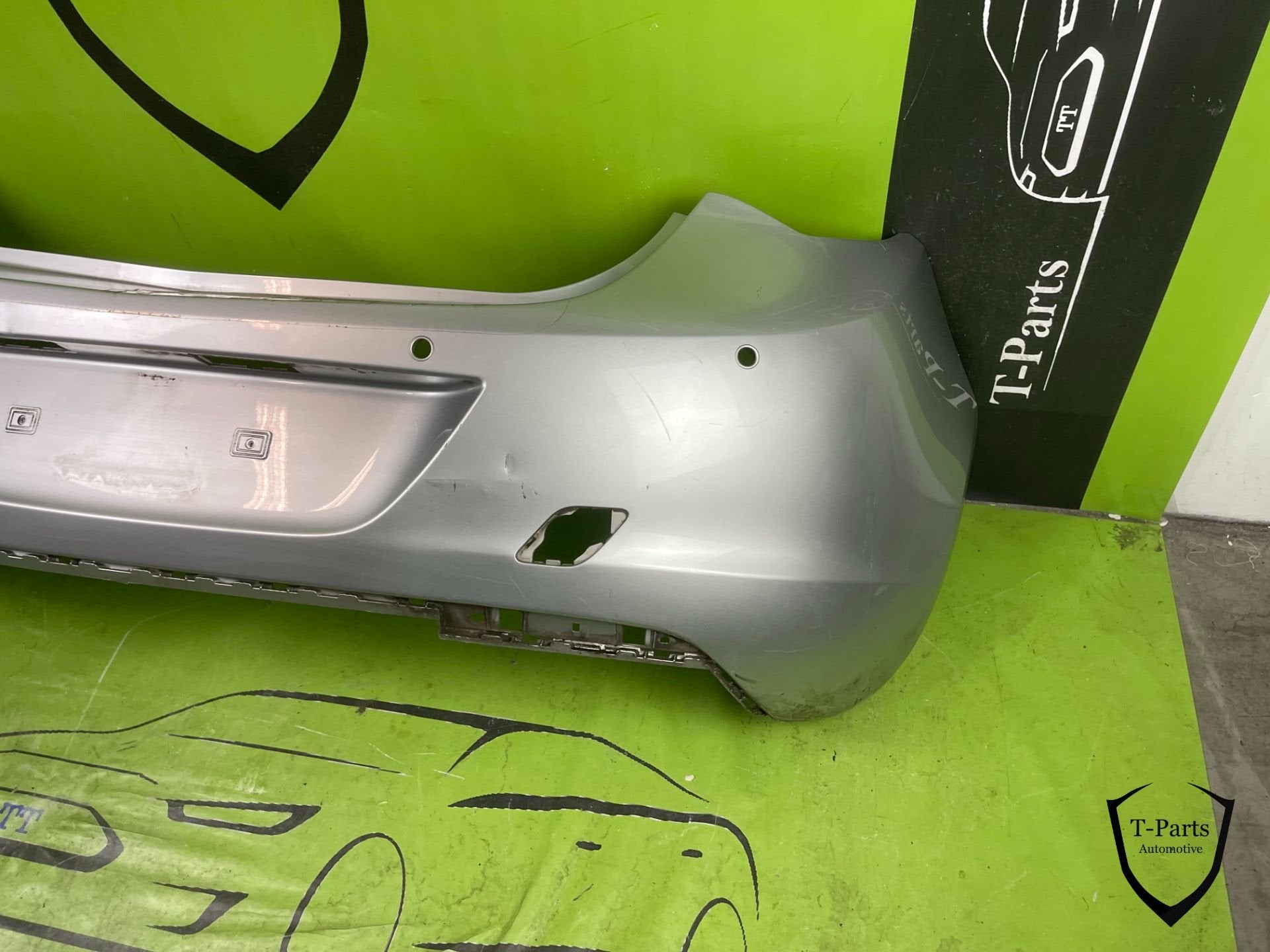 opel astra J achterbumper PDC bumper 13264420, Auto-onderdelen, Info@fabrikant.eu, Opel, Ophalen of Verzenden, Bumper