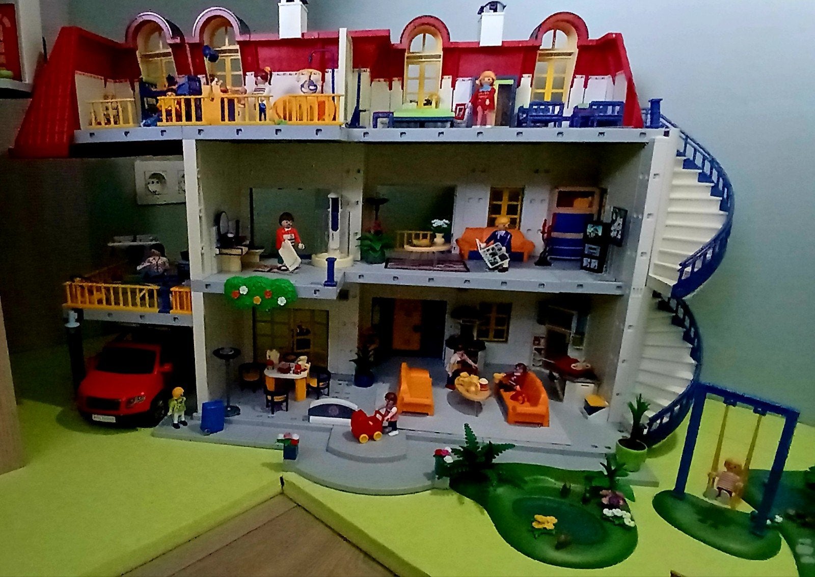 Aangeboden Playmobil  : 3965 Woonhuis, Gebruikt, Gebouw, Complete set, Ophalen of Verzenden