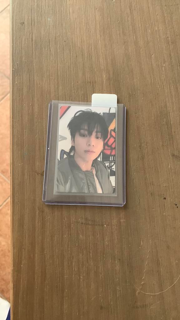 Jungkook golden EU exclusive album photocard, Verzenden, Zo goed als nieuw, Foto of Kaart