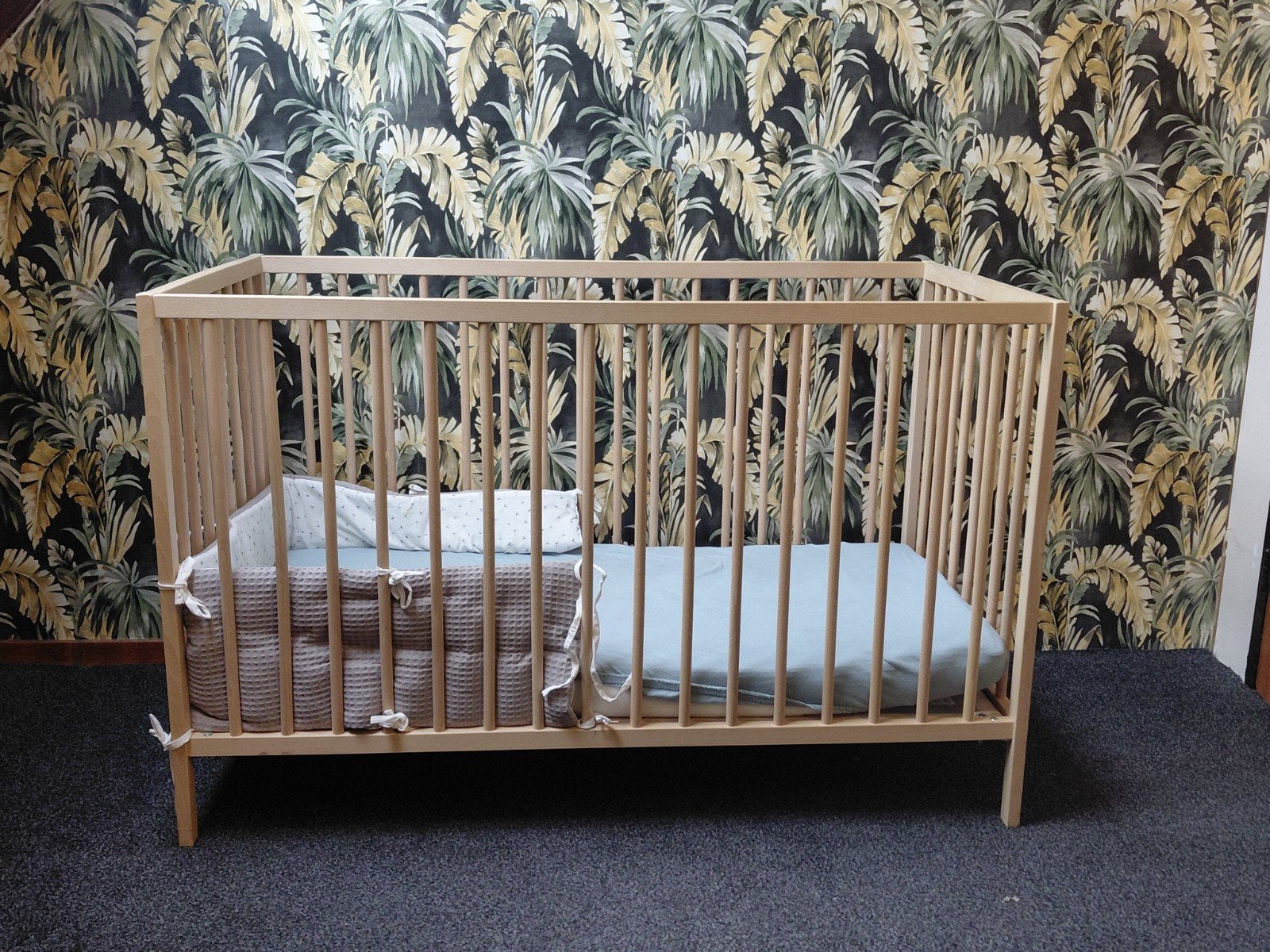ledikant  60x120, Kinderen en Baby's, Kinderkamer | Bedden, Zo goed als nieuw, Minder dan 140 cm, Minder dan 70 cm, Ophalen
