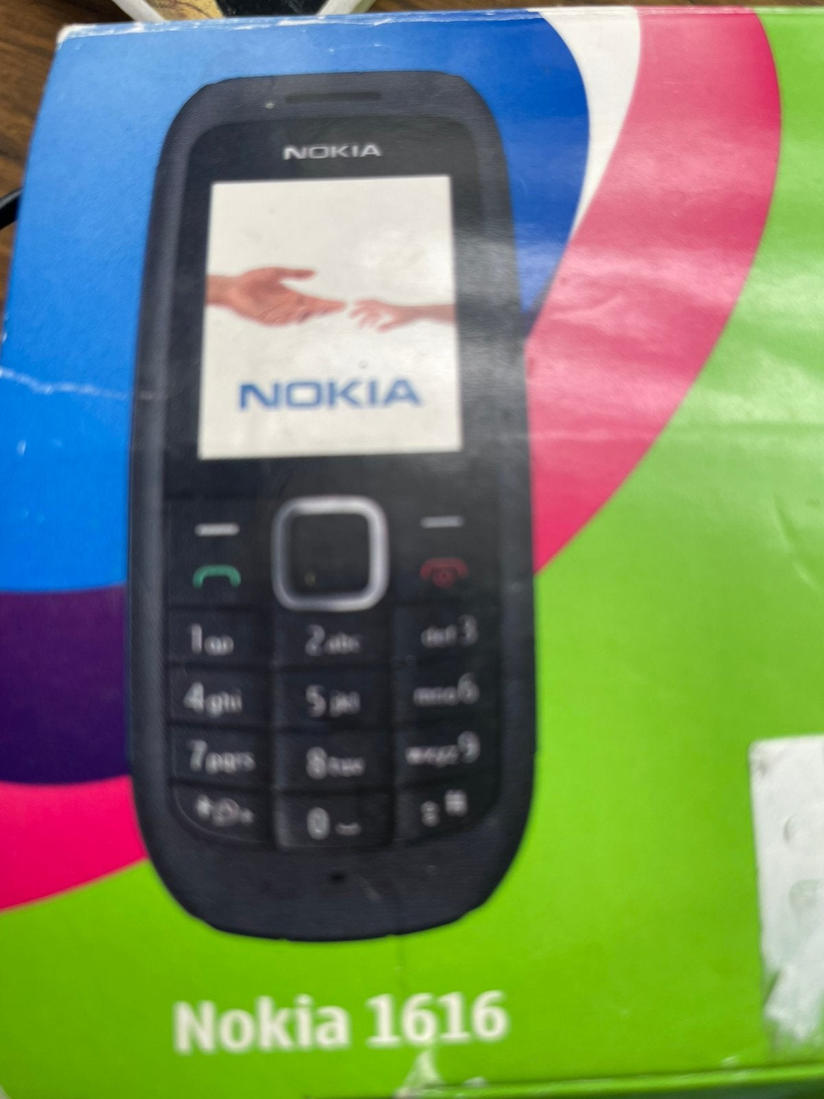 Nokia 1616 met oplader., Ophalen, Gebruikt, Geen camera, Zwart