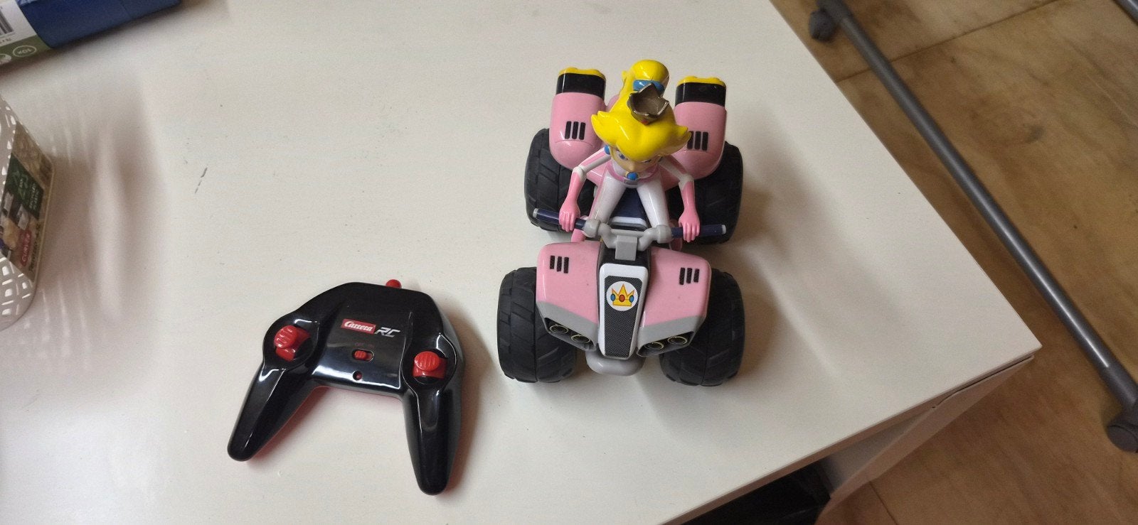 Carrera RC Mario Kart Peach Quad, Ophalen of Verzenden, Zo goed als nieuw, Overige typen