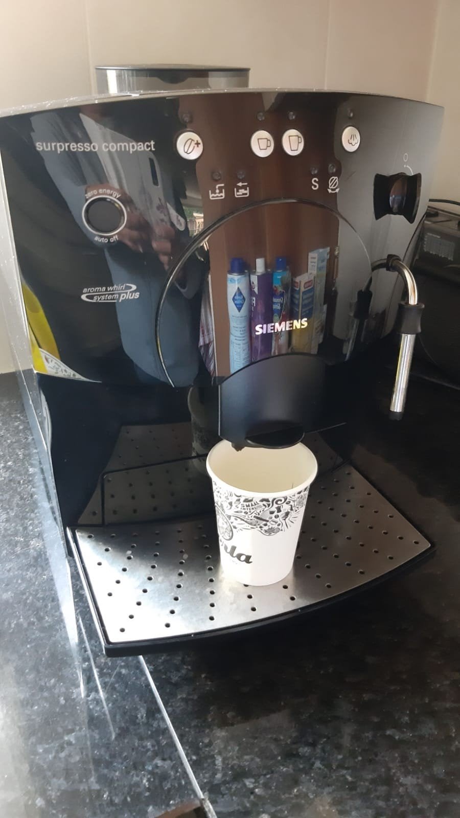 Siemens bonen apparaat, voor onderdelen, Witgoed en Apparatuur, Ophalen, Koffiemachine