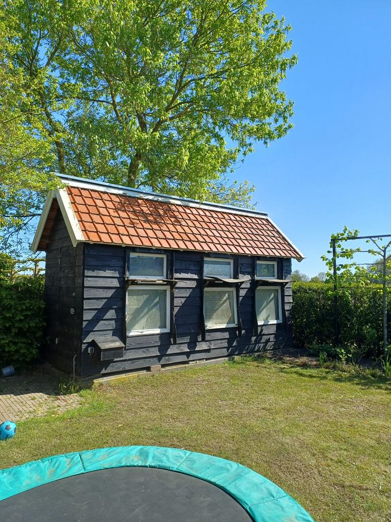 Mooi duivenhok te koop-pas 6 jaar oud, Dieren en Toebehoren, Vogels | Hokken en Kooien, Ophalen, Gebruikt, Hout, Vogelkooi