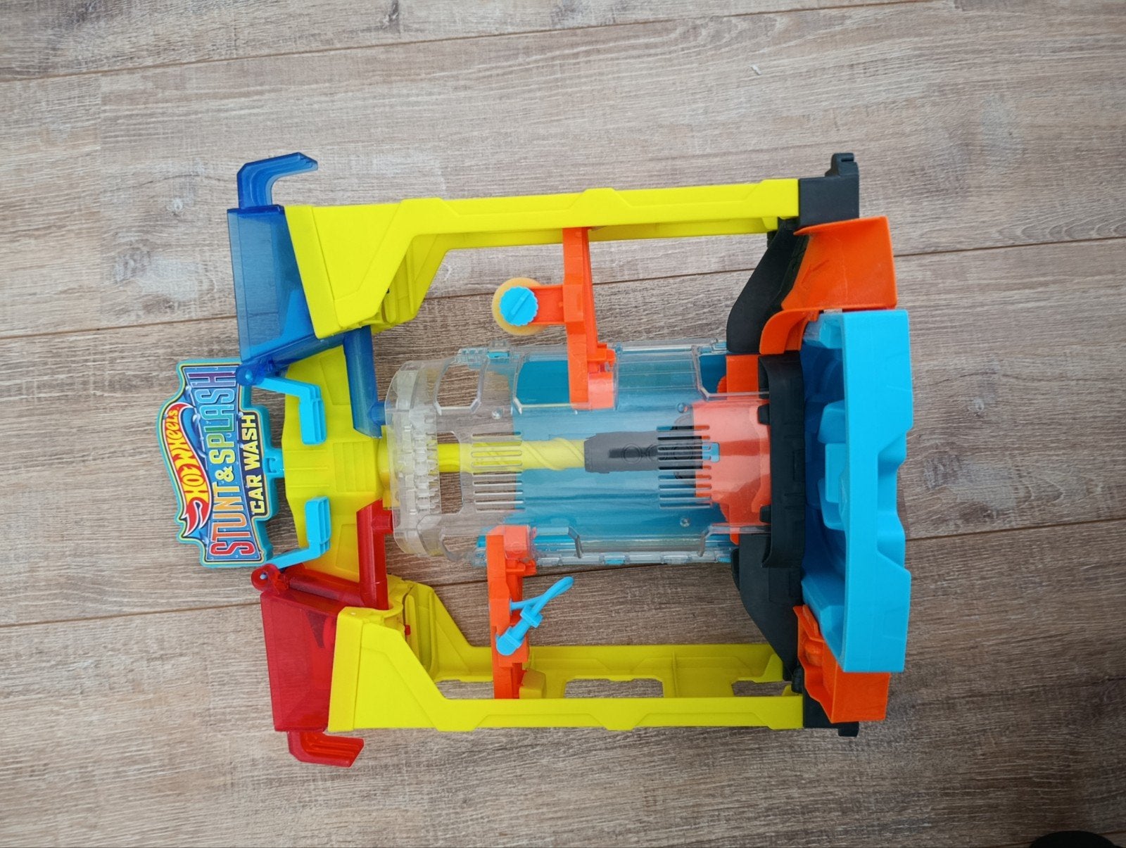 Hot Wheels Stunt & Splash Car Wash speelset, Verzenden, Gebruikt, Jongen