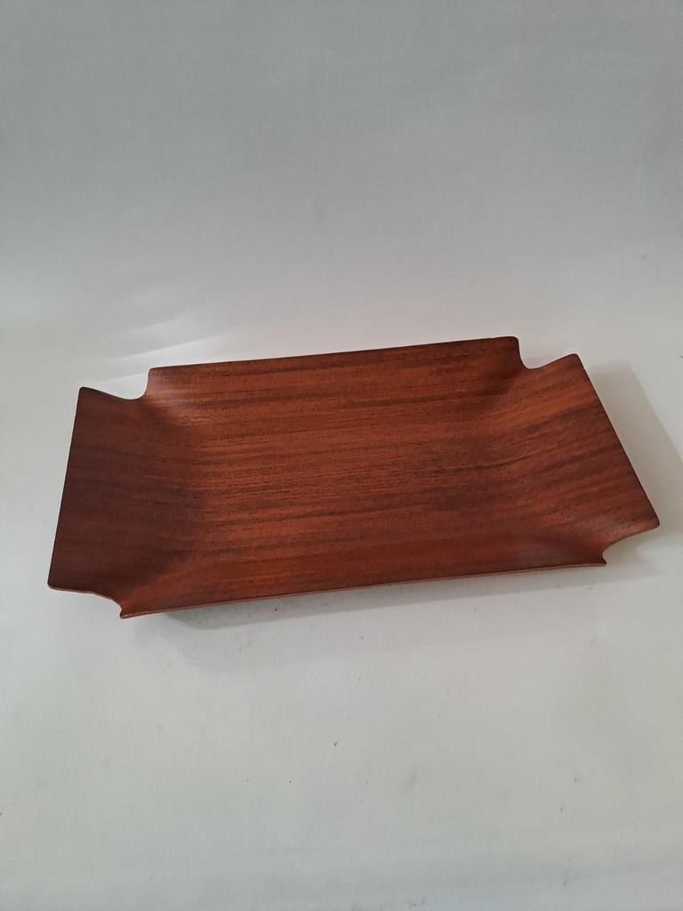 Vintage Scandinavisch Houten Dienblad - Goede Staat, Ophalen of Verzenden, Gebruikt, Overige vormen, Hout