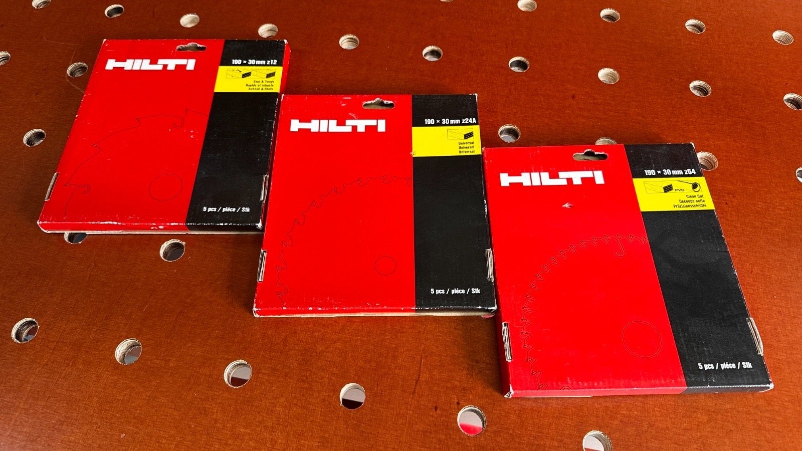 Hilti cirkelzaagbladen – nieuw in ongeopende verpakking, Ophalen, Cirkelzaag, 70 mm of meer, Nieuw