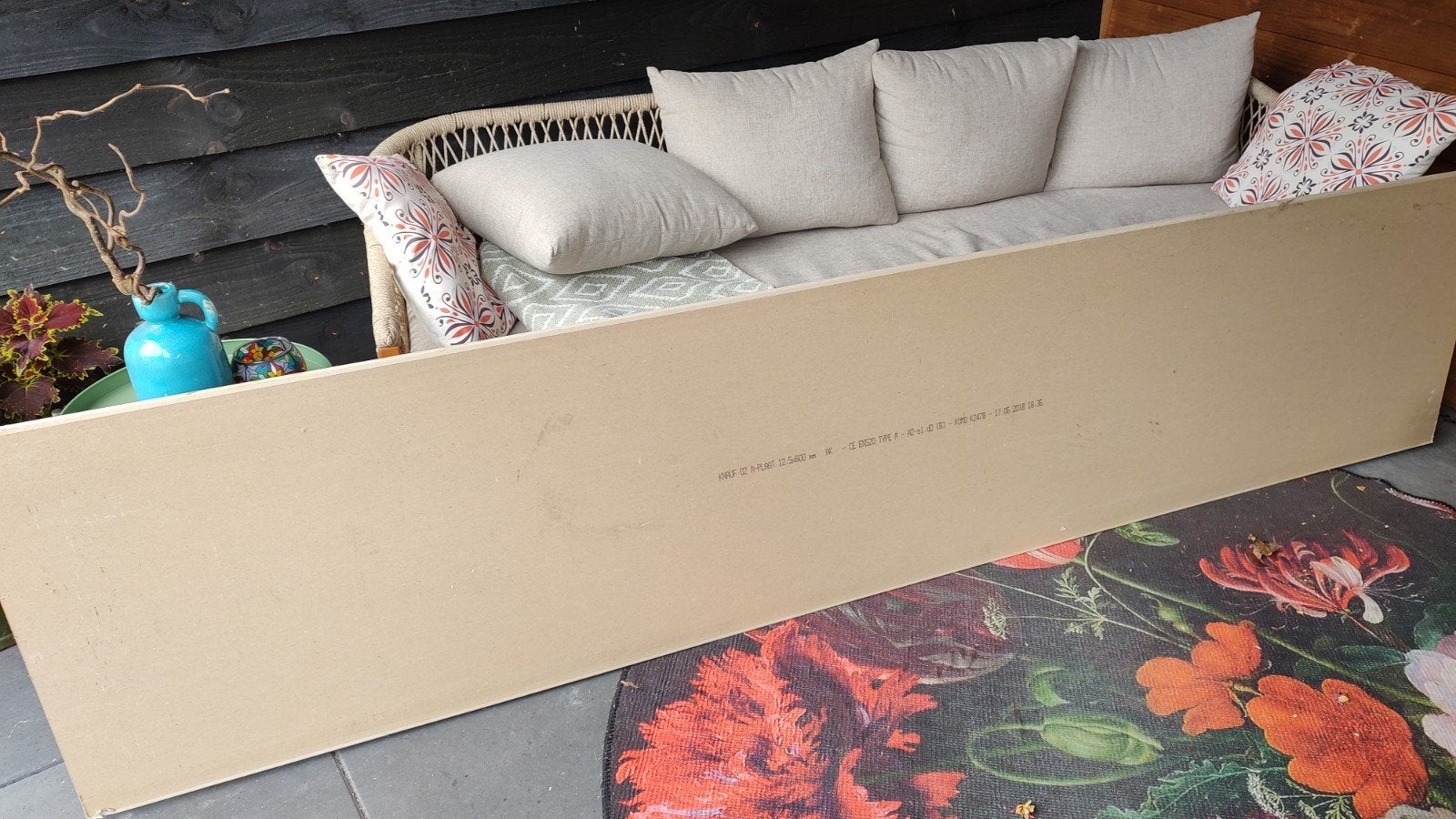 Gratis: Knauf gipsplaat 12.5x600 mm, Ophalen