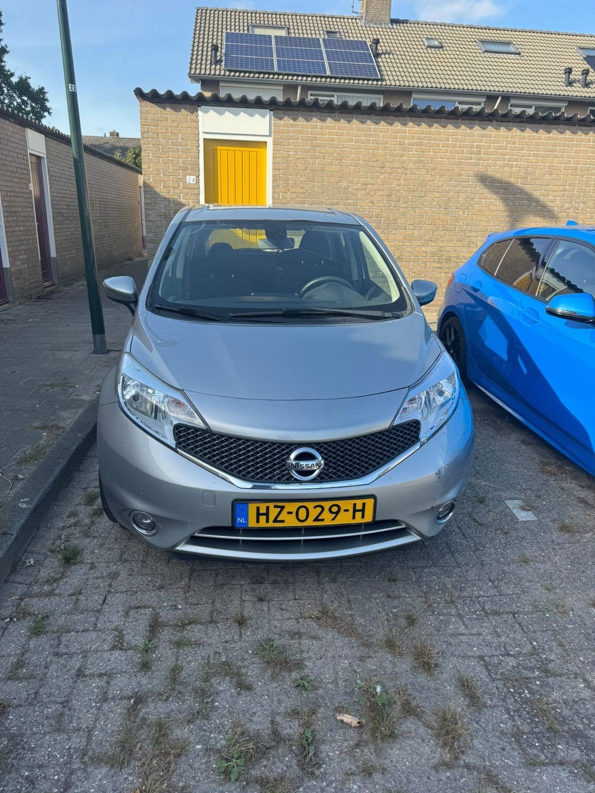 Nissan Note 1.2 59KW/80PK 2014 Grijs, Auto's, 980 kg, 1198 cc, 49 €/maand, 430 kg