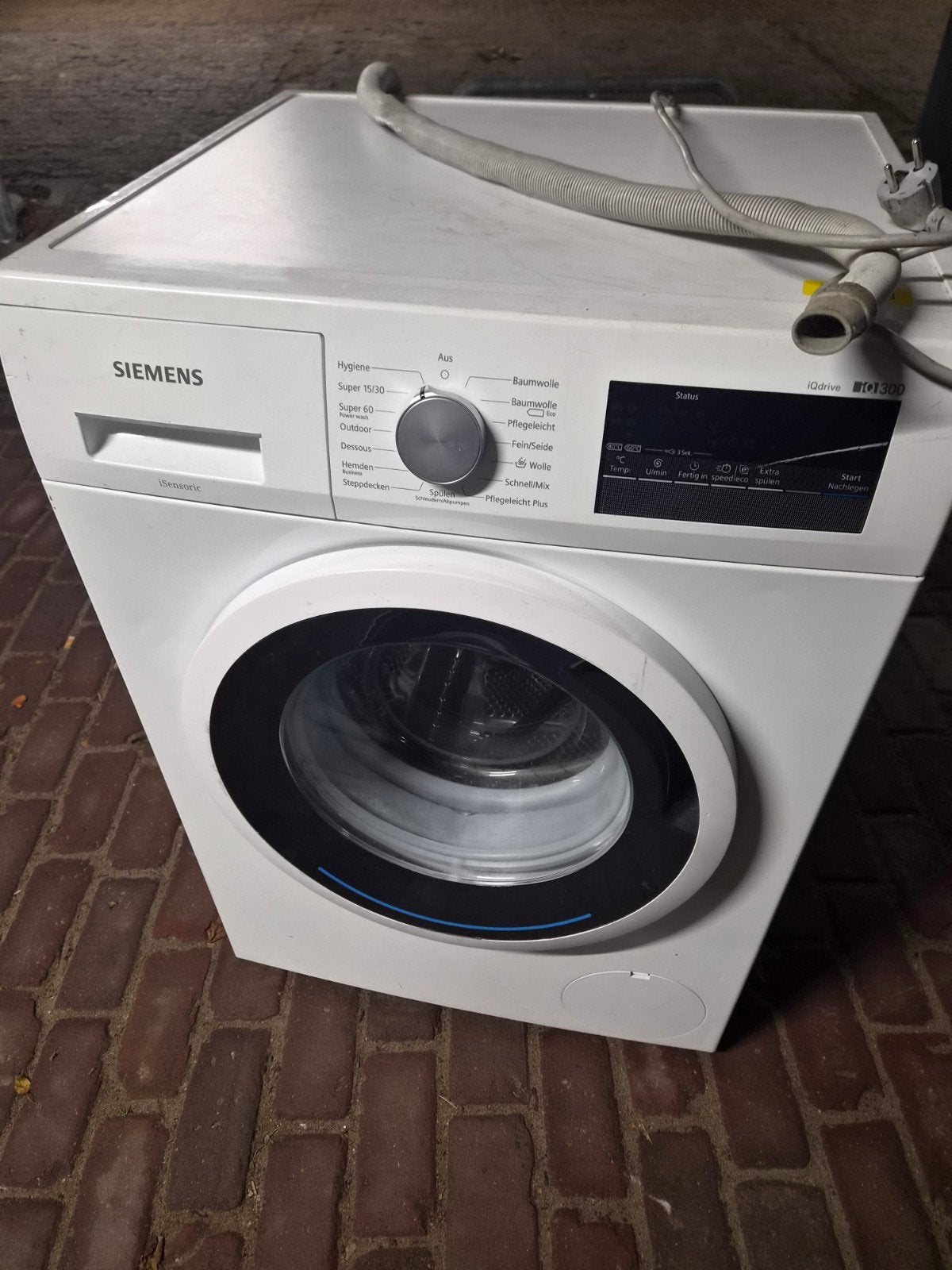Siemens iQ300 Wasmachine Gratis Bezorging Mogelijk, Witgoed en Apparatuur, Ophalen, 6 tot 8 kg, 1600 toeren of meer, Kort programma
