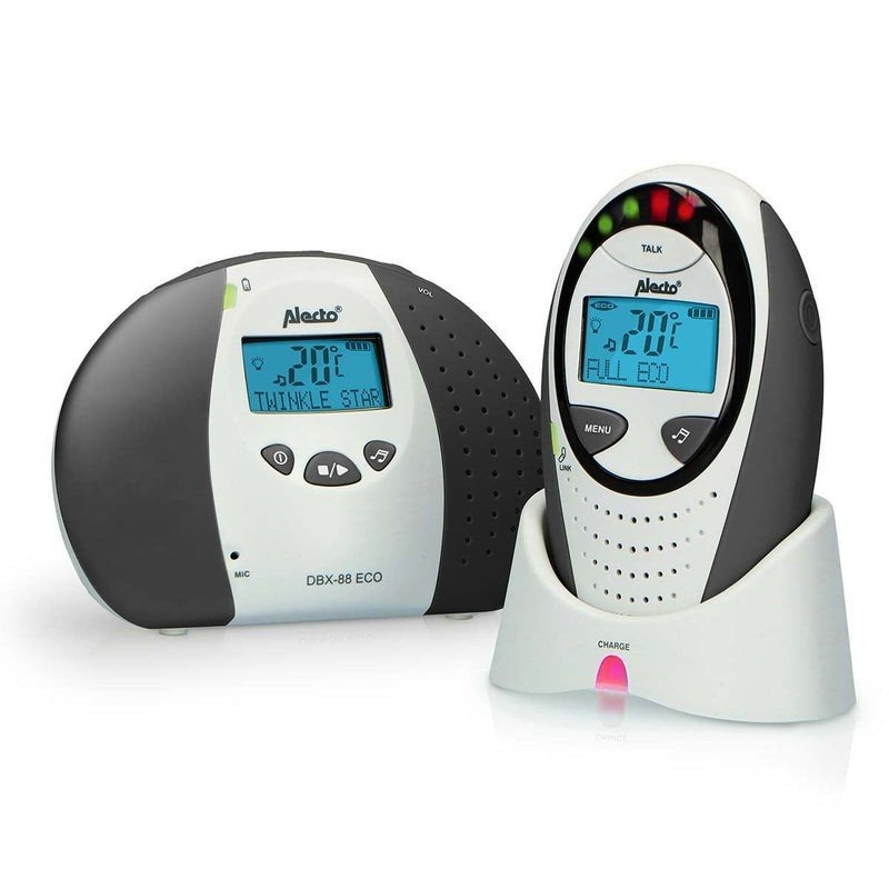 Alecto DBX-88 ECO digitale DECT- babyfoon, Kinderen en Baby's, Babyfoons, Ophalen, Zo goed als nieuw, Minder dan 100 meter, Digitaal