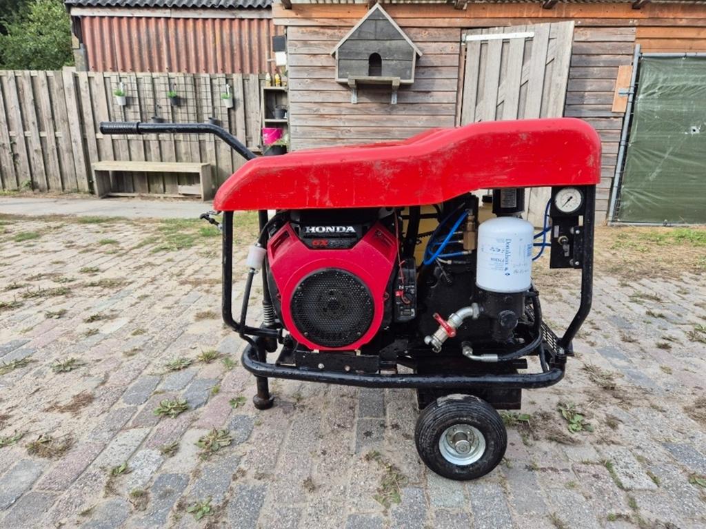 ELMAG mobiele bouwplaatscompressor, ROTAIR VRK 200, Ophalen