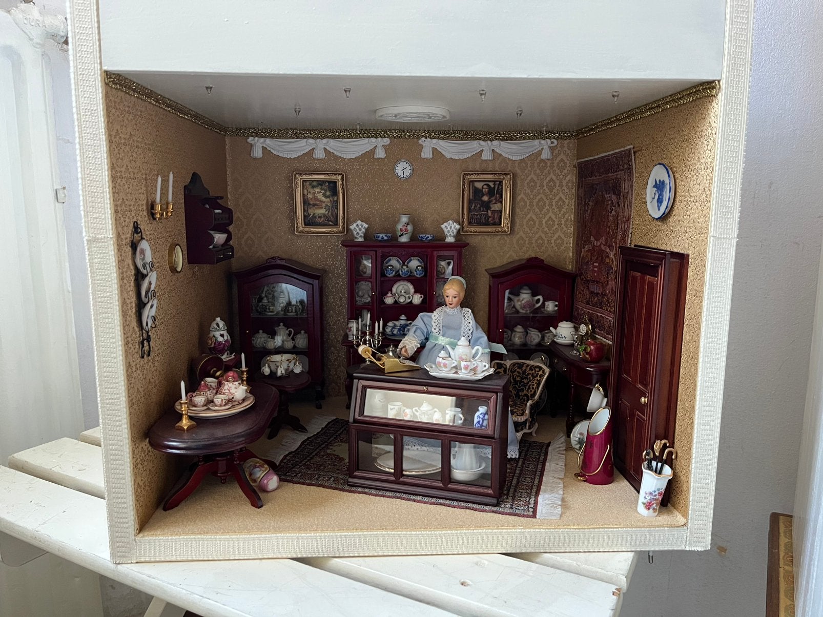Diverse kijkkastjes en miniaturen, Ophalen, Poppenhuis