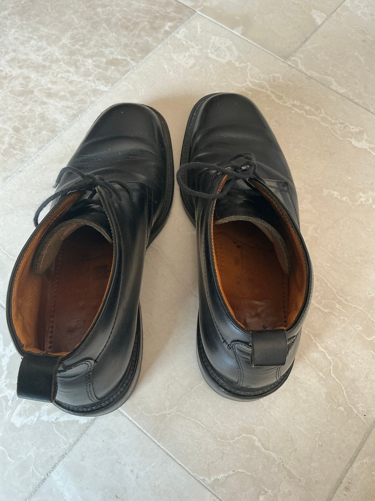 Van Bommel zwarte nette schoenen - maat 41, Ophalen of Verzenden, Gedragen, Zwart, Veterschoenen