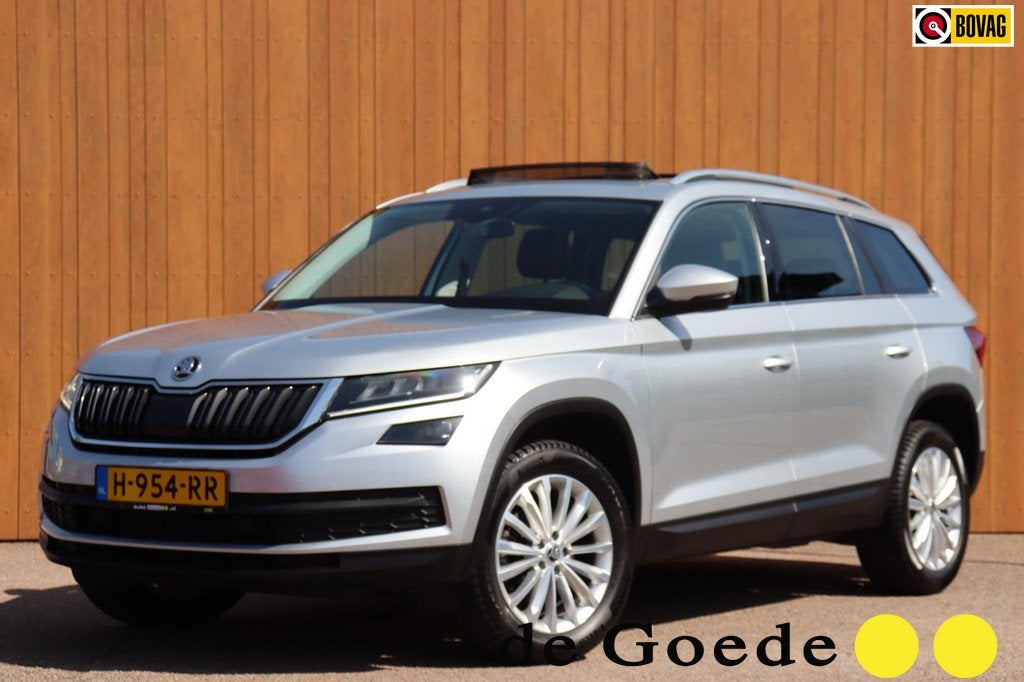 Skoda Kodiaq 1.5 TSI Business Edition orgNL schuifdak h.leer, Auto's, 12 maanden, 4 cilinders, Origineel Nederlands, Bedrijf