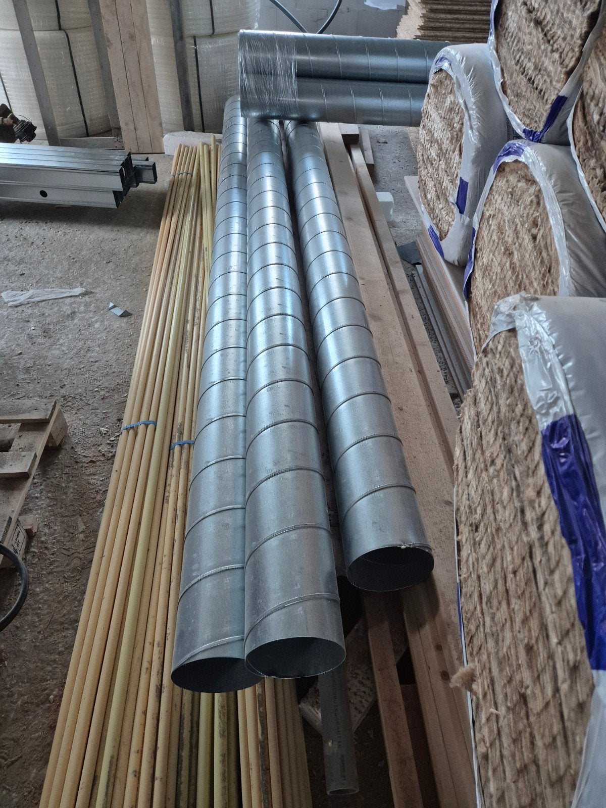 3 nieuwe spirobuizen 150 mm, 3 meter lang, Ophalen of Verzenden