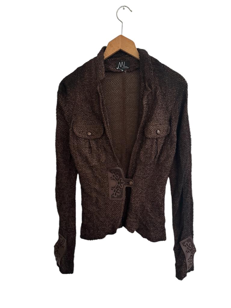 ML Collections vest S, Kleding | Dames, Bruin, Ophalen of Verzenden, Zo goed als nieuw