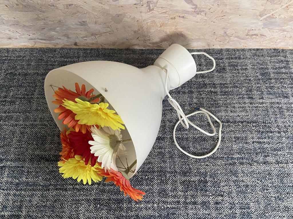 Ikea Hanglamp Melodi (bloemen), Ophalen of Verzenden, Gebruikt, Kunststof, Minder dan 50 cm