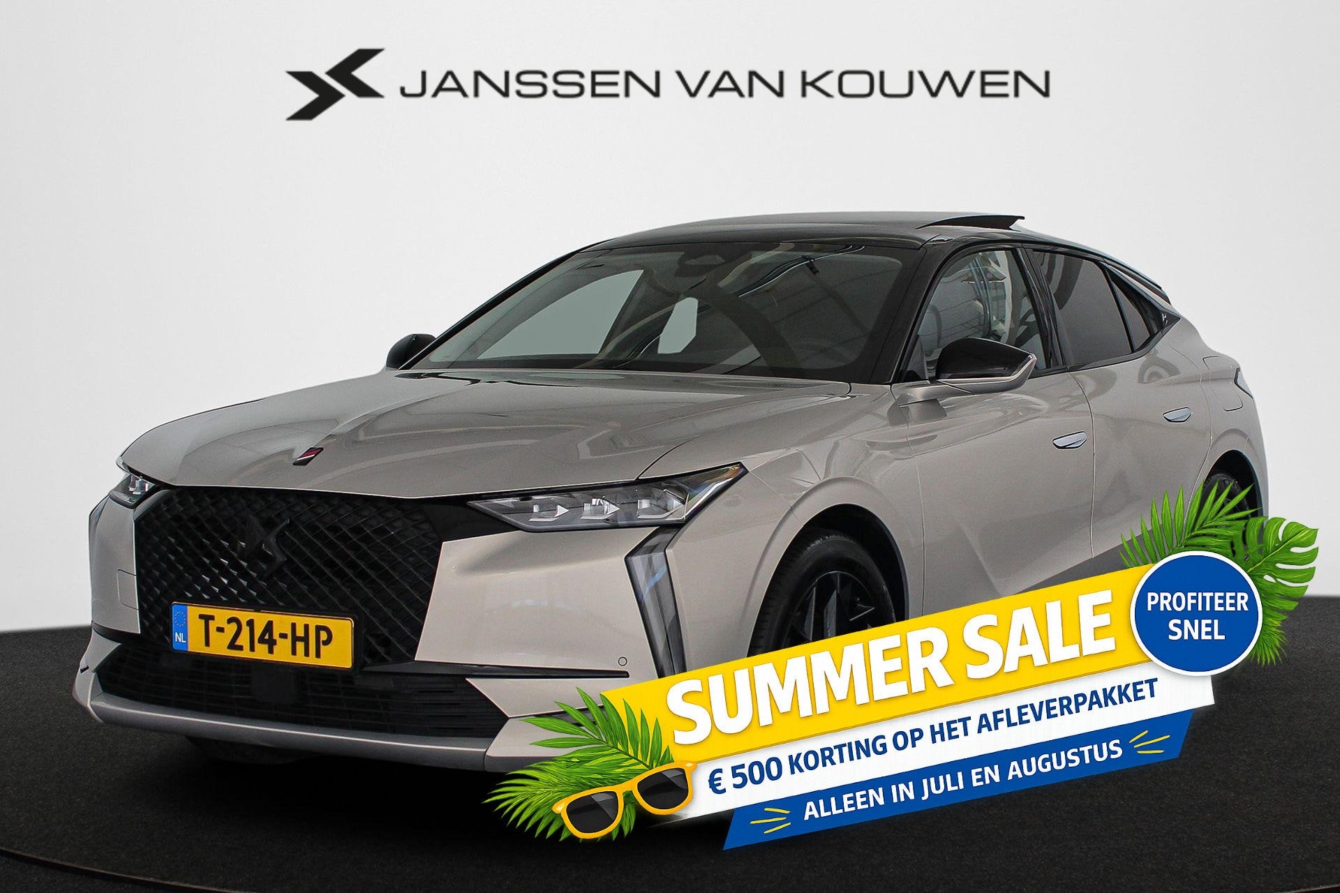 DS 4 E-Tense Performance Line+ PHEV Panoramadak 360-Camera N, Auto's, DS, Gebruikt, 4 cilinders, Automatische klimaatregeling