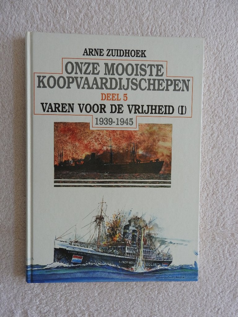 Onze mooiste Koopvaardijschepen Deel 5 - 1939-1945, Ophalen of Verzenden, Zo goed als nieuw, Boek of Tijdschrift