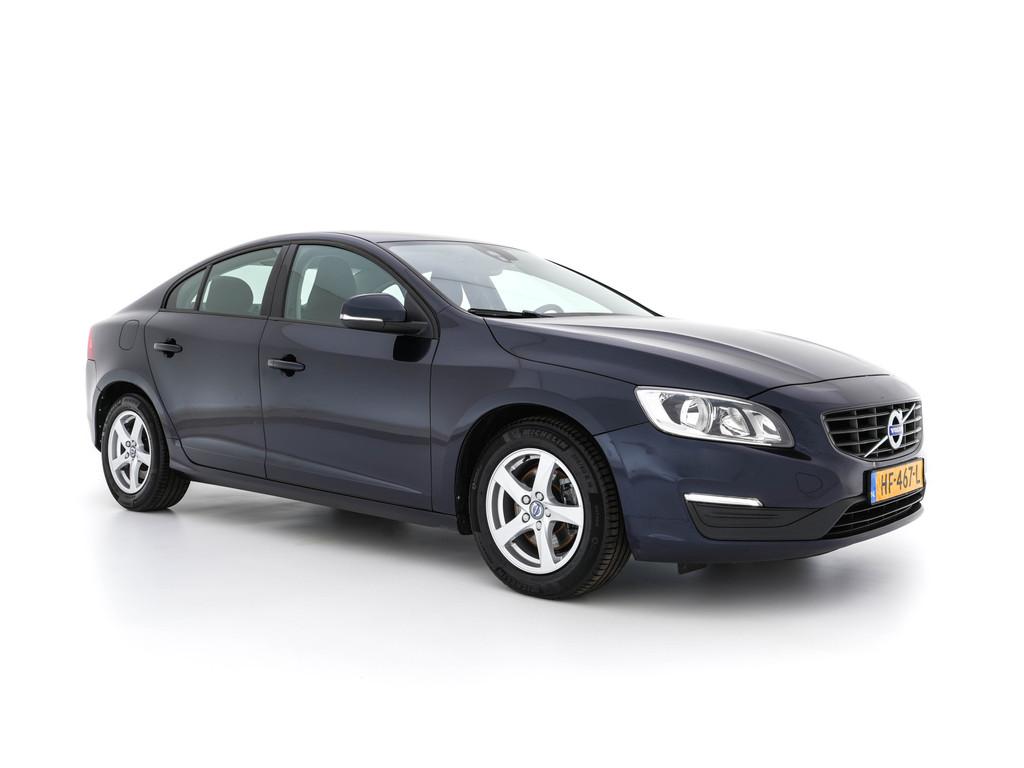 Volvo S60 2.0 D4 Kinetic Business-Pack-Connect *NAVI-FULLMAP, Voorwielaandrijving, Stof, 1969 cc, Blauw