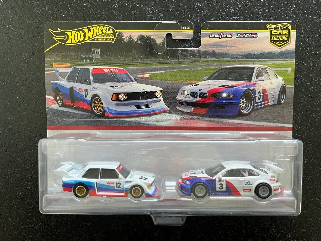 Hot Wheels Premium 2 pack BMW 320 BMW M3 GTR nieuw 20260731, Ophalen of Verzenden, Nieuw